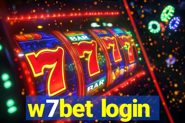 w7bet login